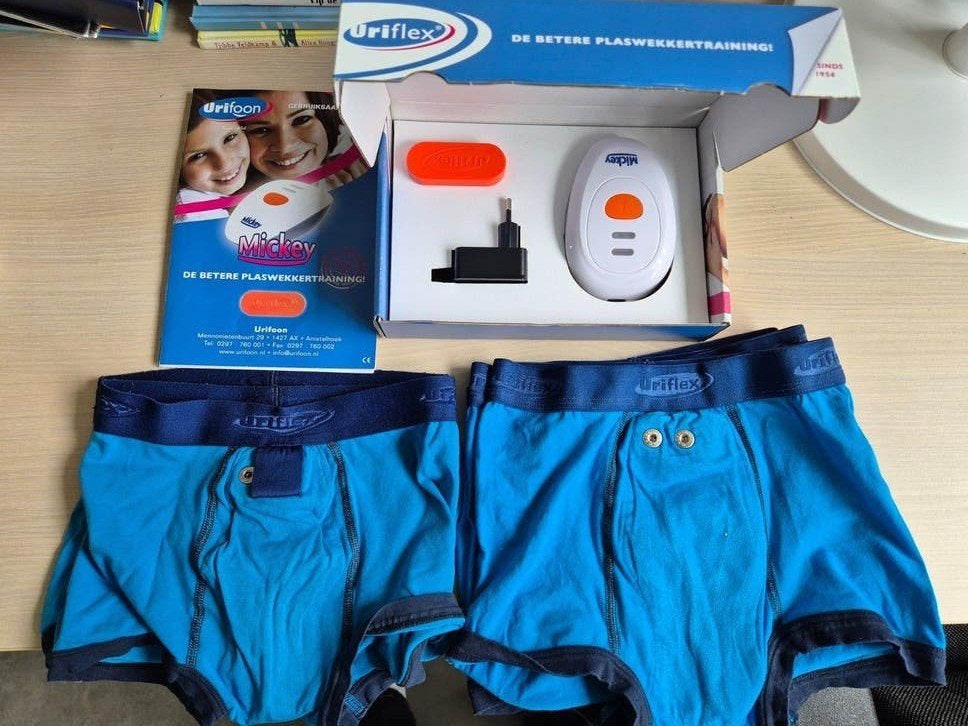 Urifoon Mickey plaswekker (uriflex), Ophalen of Verzenden, Zo goed als nieuw