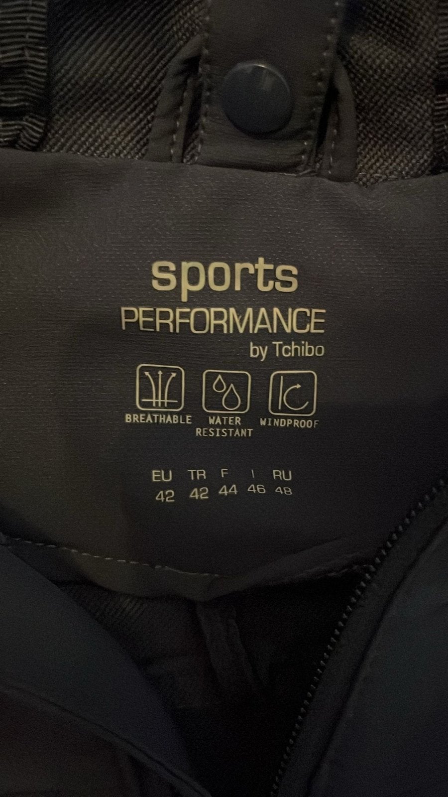 Tchibo Sports Performance Softshell Jas Maat 42/44, Kleding | Dames, Jassen | Zomer, Zo goed als nieuw, Maat 42/44 (L), Blauw