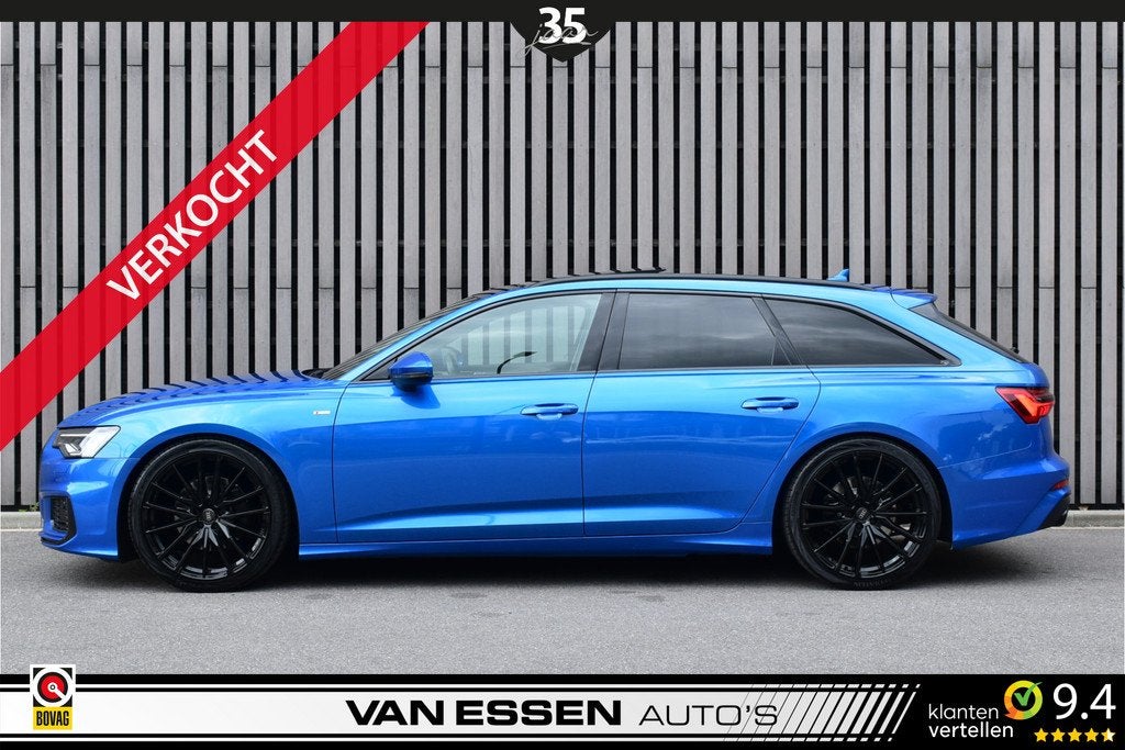 Audi A6 Avant 45 TFSI quattro Sport Pro Line S Pano Navi Cam, Auto's, Audi, Automaat, Gebruikt, Euro 6, 4 cilinders