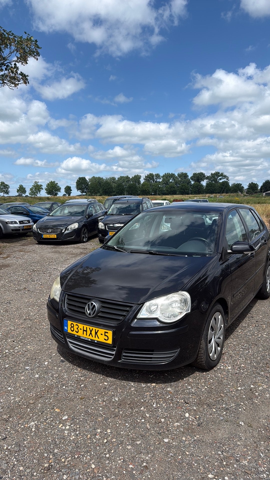 Volkswagen Polo 1.4 TDI 51KW 2009 Zwart, Auto's, Voorwielaandrijving, 580 kg, 1064 kg, Zwart