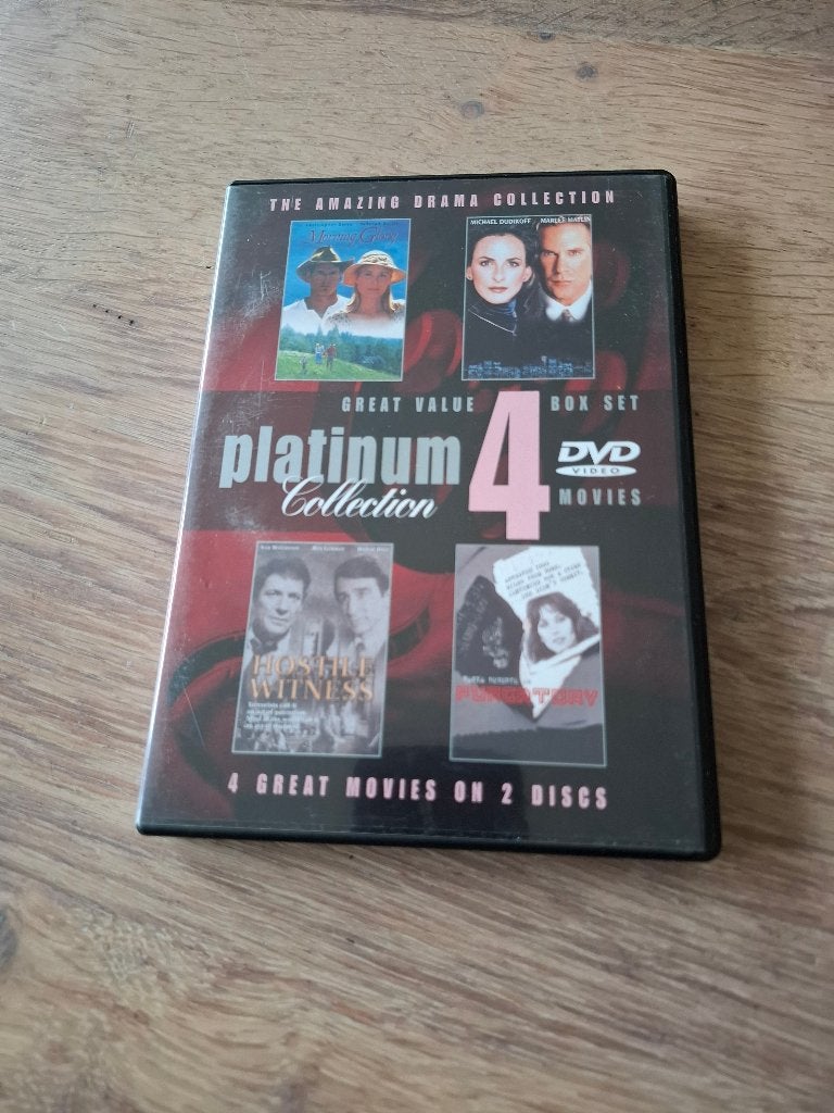 DVD Box - Platinum Collection - 4 Drama Films op 2 DVD's, Vanaf 16 jaar, Ophalen of Verzenden, Zo goed als nieuw
