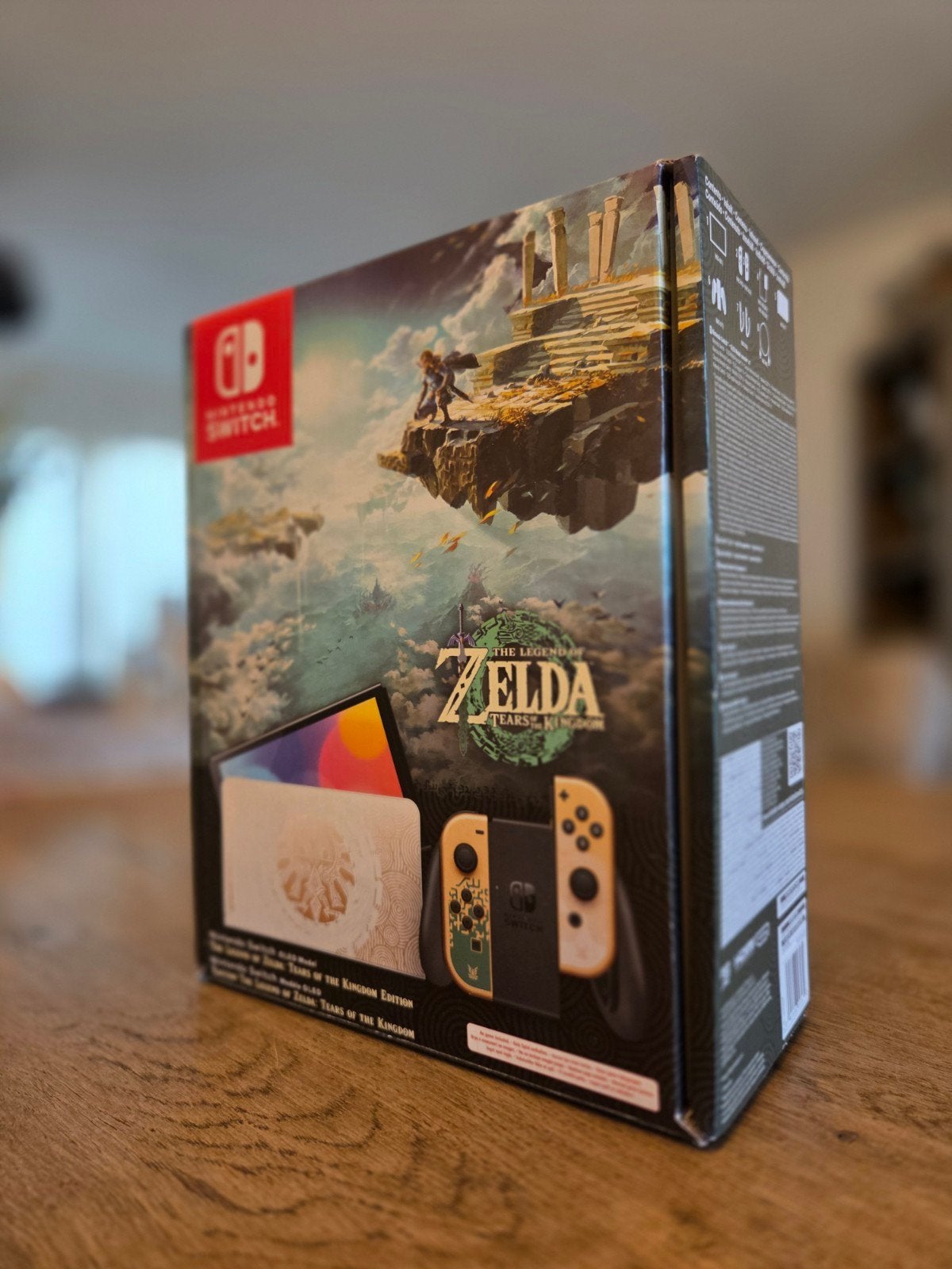 Nintendo Switch OLED Zelda TOTK Edition | Compleet in doos, Ophalen of Verzenden, Zo goed als nieuw, Met 1 controller, Switch OLED