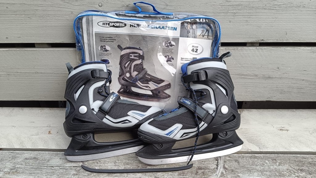 Hi Sports herenschaatsen maat 42, Sport en Fitness, Schaatsen, Overige merken, Ophalen of Verzenden, Zo goed als nieuw, IJshockeyschaatsen
