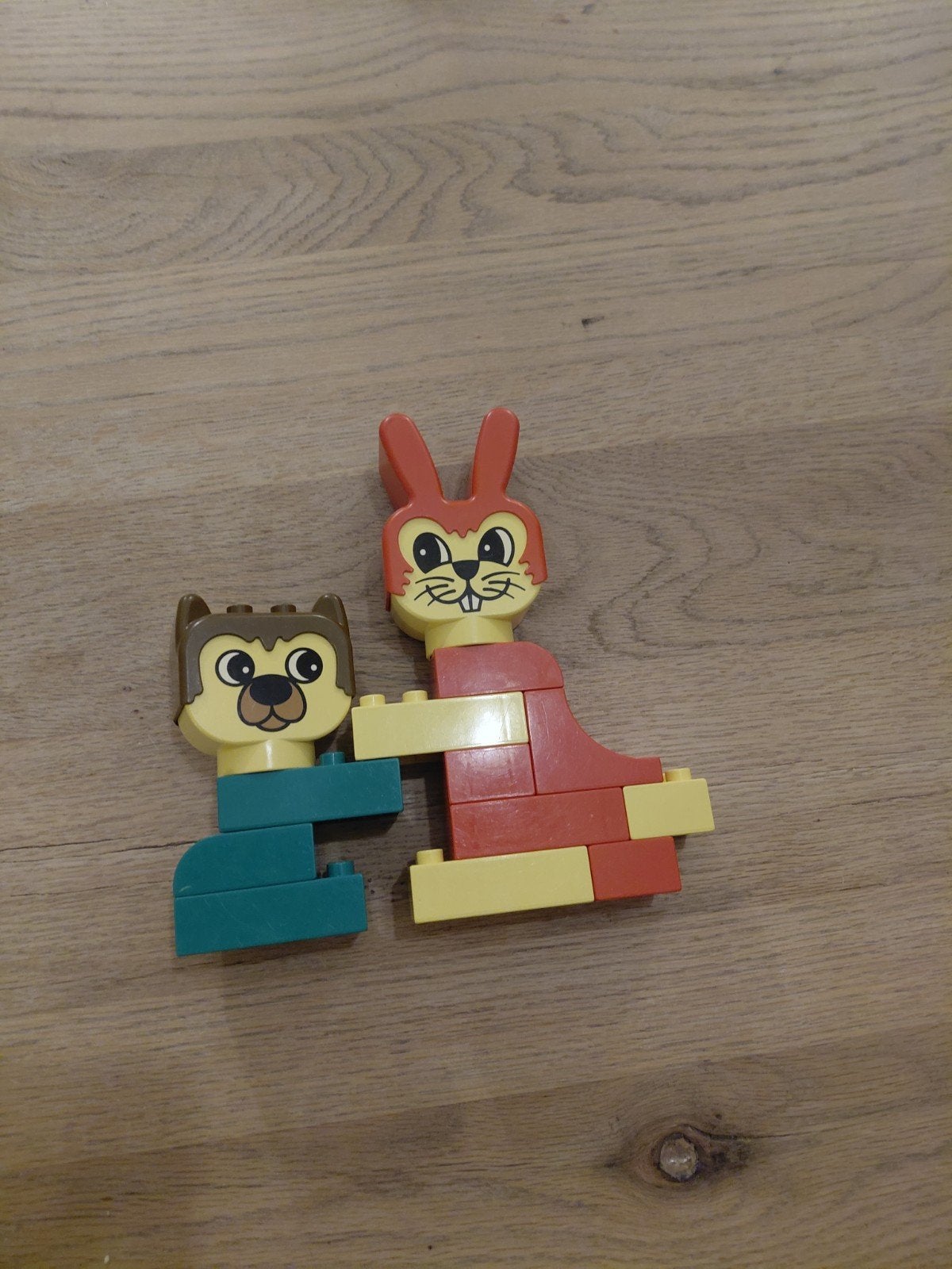 Vintage Lego Duplo 1594 Rabbit and Bear Friend 1992, Ophalen of Verzenden, Duplo