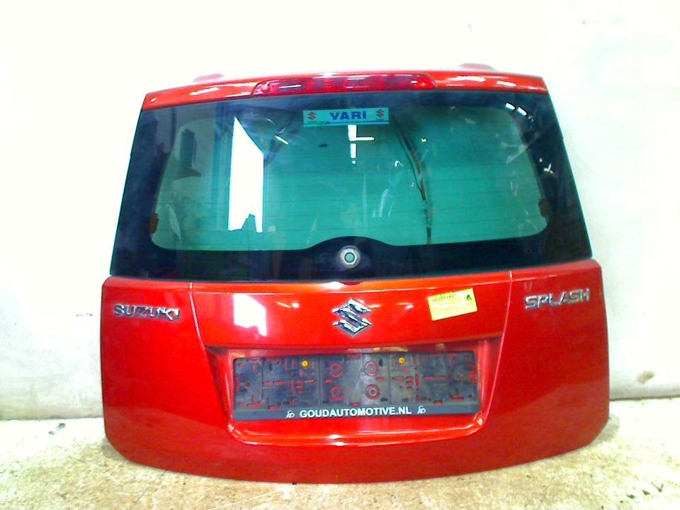 Achterklep Suzuki Splash (2008-01/2010-08), Gebruikt, Suzuki Deutschland GmbH, Kontakt@suzuki.de, Suzuki-Allee 7, Bensheim 64625, , Duitsland