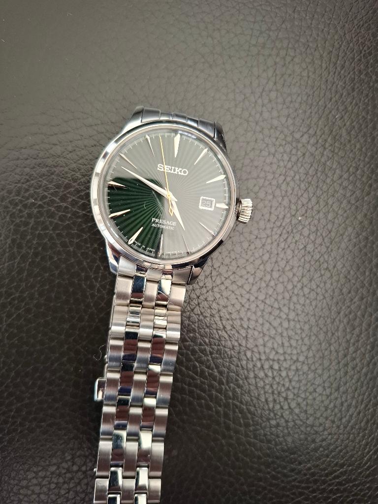 Horloge heren Presage, Ophalen, Staal, Polshorloge, Zo goed als nieuw