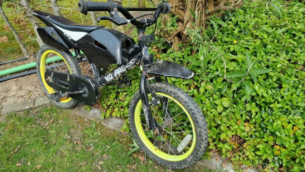 Kinderfiets 16 inch - Volare motobike, Ophalen of Verzenden, Gebruikt, 16 tot 20 inch, Onbekend