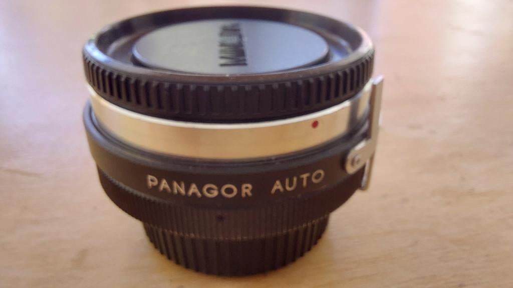 Panagor Auto Tele Converter 2x voor Minolta, Ophalen of Verzenden, Gebruikt, Toebehoren