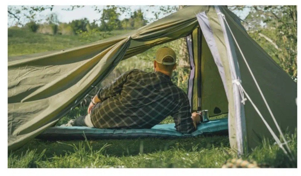 Tent : merk  Robens ! tentje!,  challenger 3xe, groen, Ophalen of Verzenden, Zo goed als nieuw, Tot en met 2