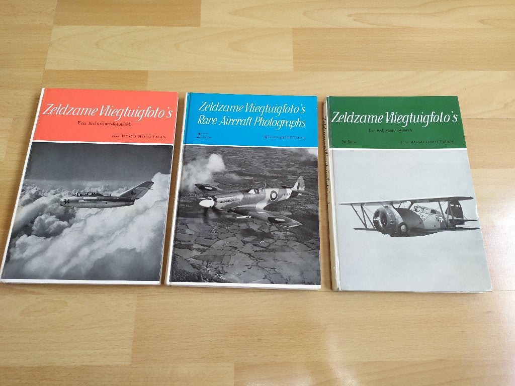 Zeldzame vliegtuigfoto's - Deel 1, 2, 3, Boeken, Ophalen of Verzenden, Gelezen, Vliegtuig