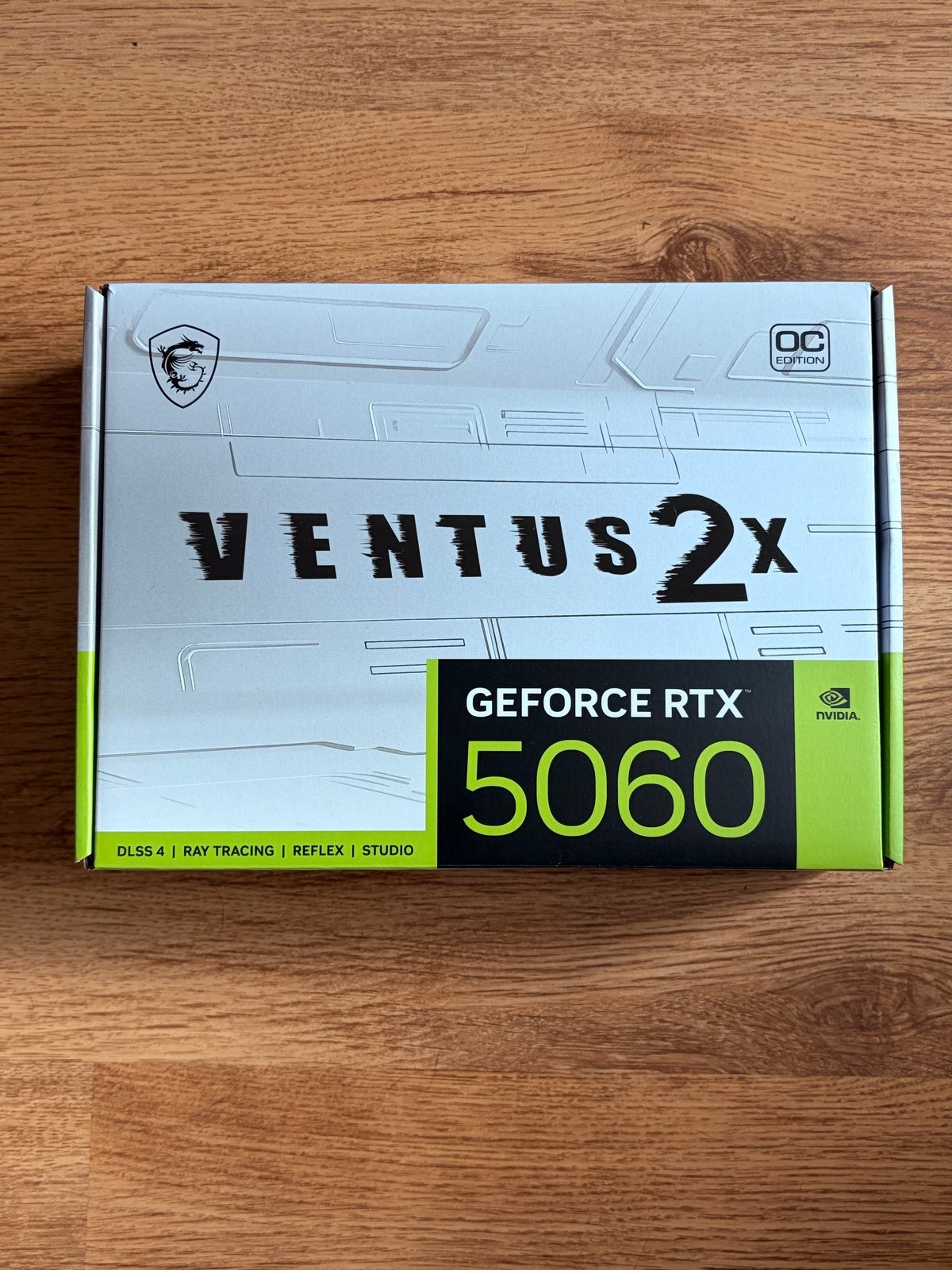 MSI RTX 5060 8G VENTUS 2X OC, Computers en Software, Videokaarten, PCI-Express 4, Ophalen of Verzenden, Zo goed als nieuw, HDMI