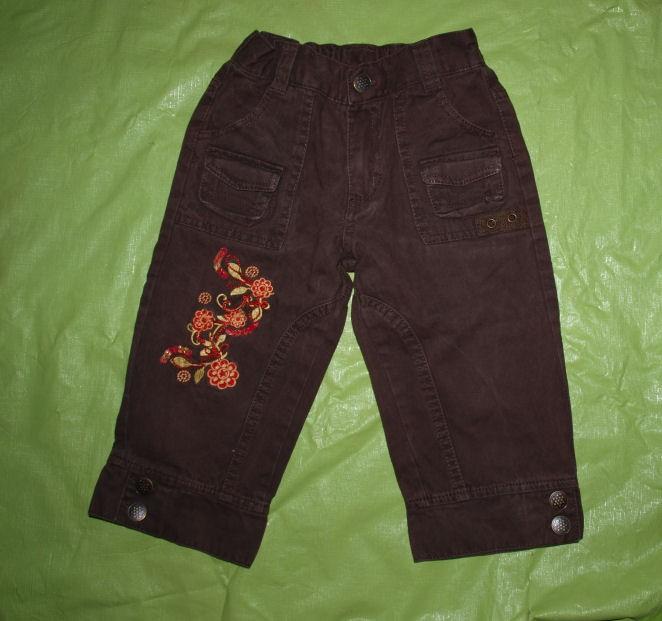 Bruine Capri Blue Queen (110), Kinderen en Baby's, Kinderkleding | Maat 110, Broek, Gebruikt, Meisje, Ophalen of Verzenden