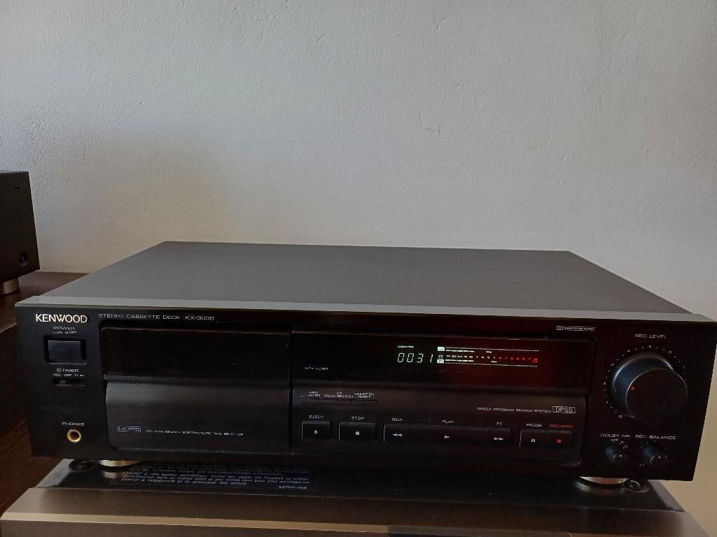 KENWOOD KX-3030, Ophalen, Enkel, Kenwood, Tape counter
