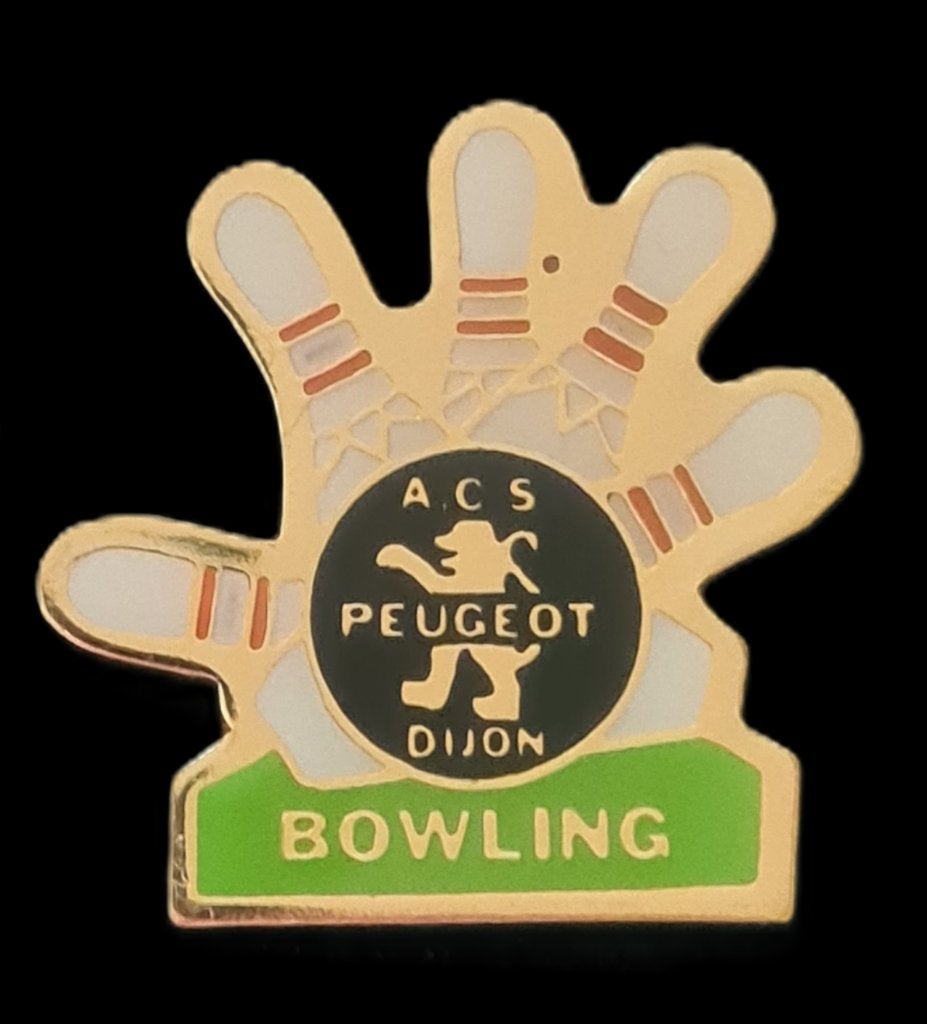 Peugeot ACS Dijon Bowling pin, Verzenden, Nieuw, Transport, Speldje of Pin
