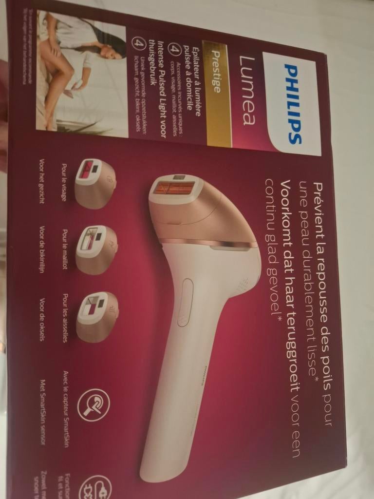 Philips Lumea Prestige BRI956 IPL Ontharingsapparaat, Ophalen of Verzenden, Zo goed als nieuw, Overige typen