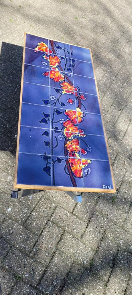 Vintage tafel Adri belarti stijl, Ophalen of Verzenden