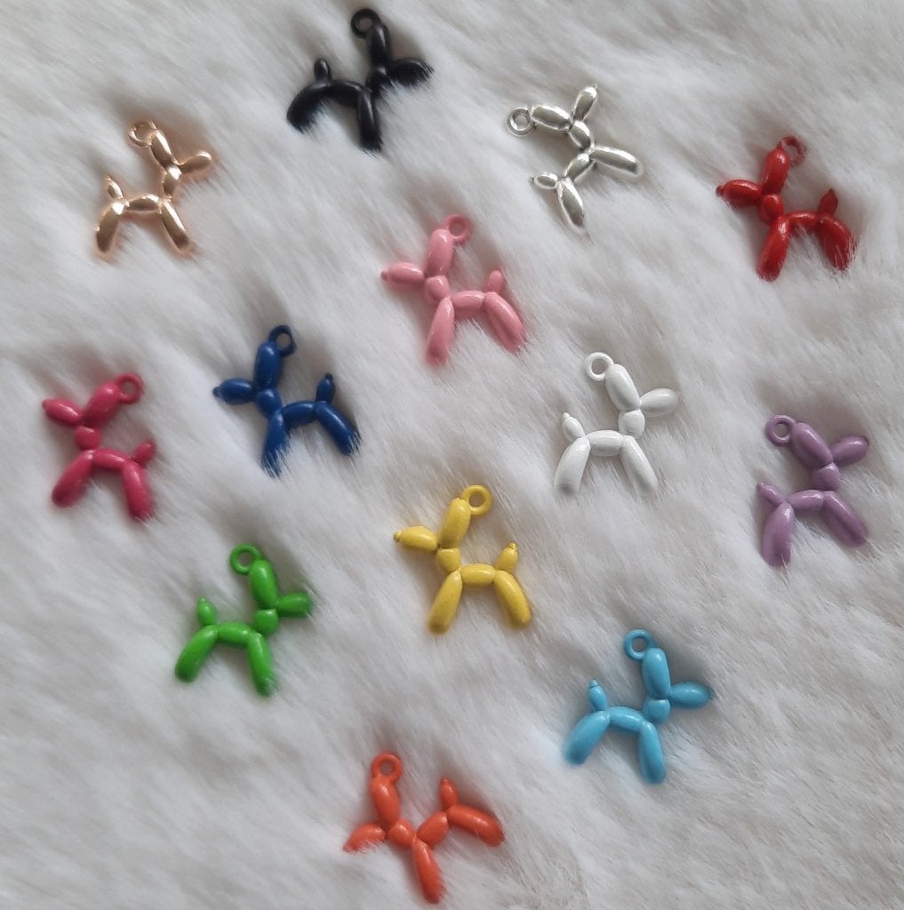 Bedels ballonhond hangers ballonhondjes balloondog charms, Overige merken, Overige materialen, Verzenden, Nieuw