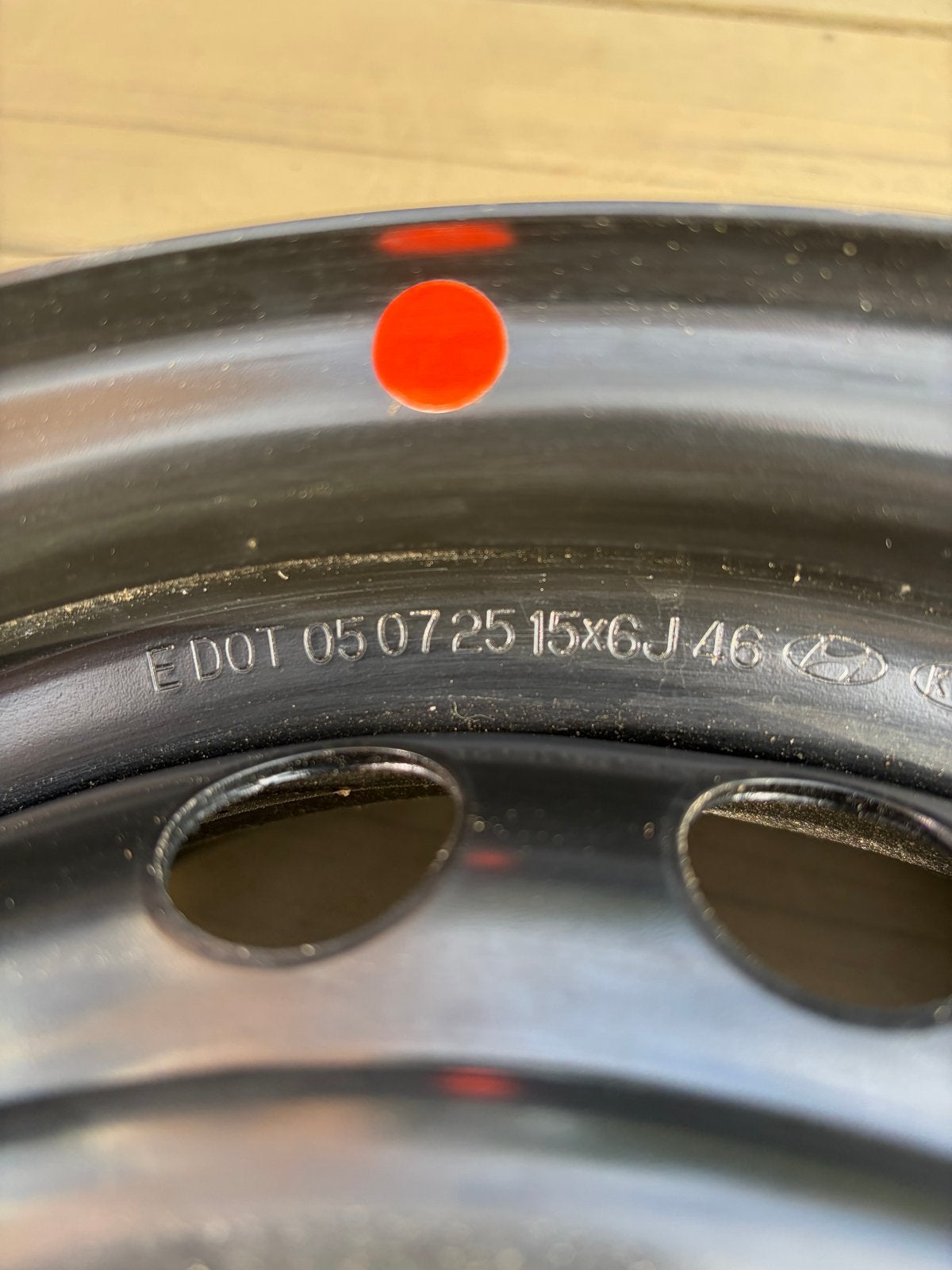 4x Stalen velgen Kia Stonic 15 inch (nieuw), Ophalen, Nieuw, 15 inch, Velg(en)