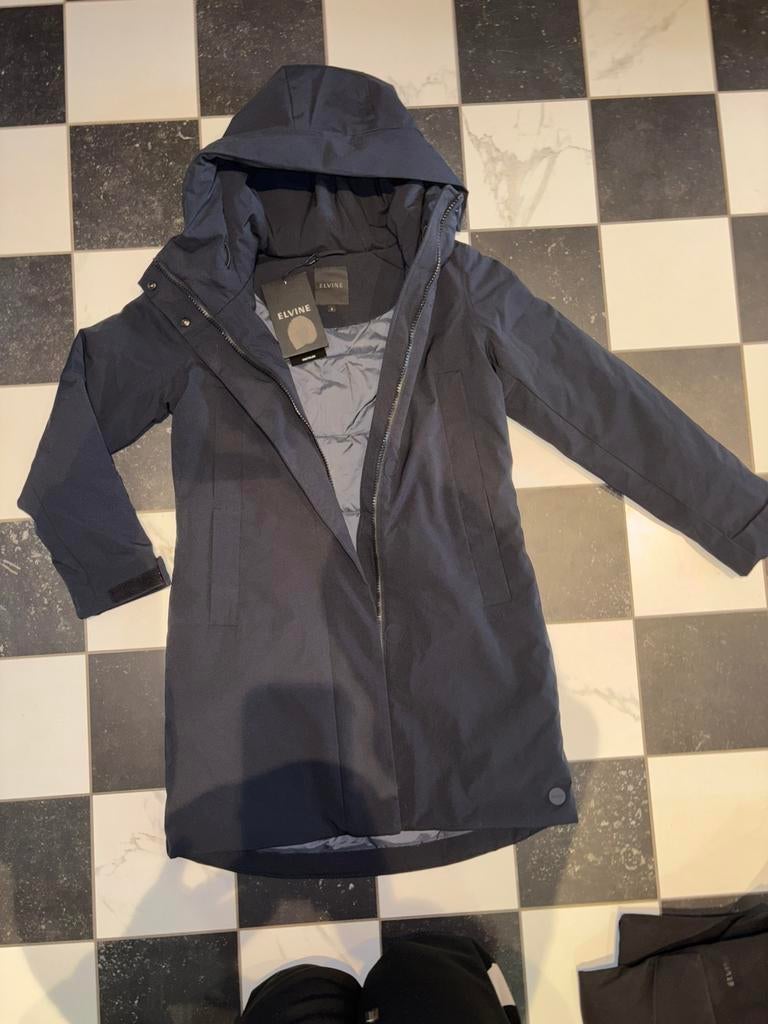 Nieuw Elvine winterjas eline S, Ophalen of Verzenden, Nieuw, Maat 36 (S), Blauw
