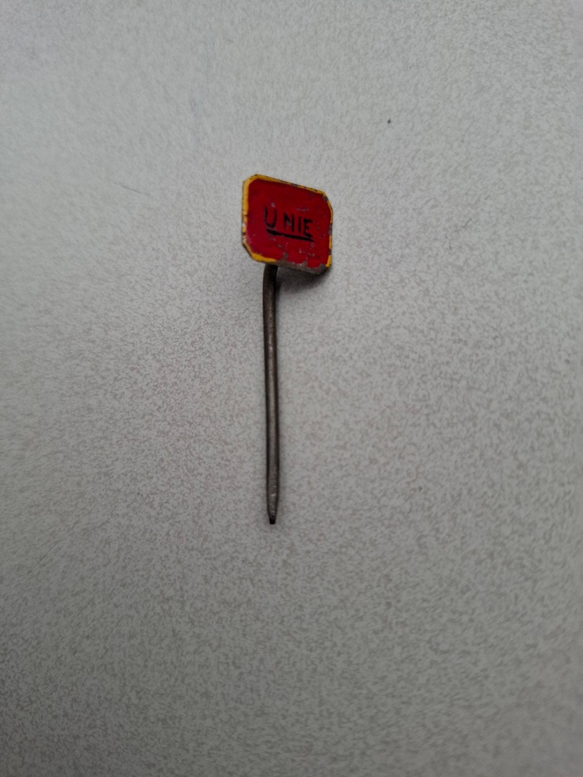 Vintage speldje pin prikker steekspeld UNIE, Ophalen of Verzenden