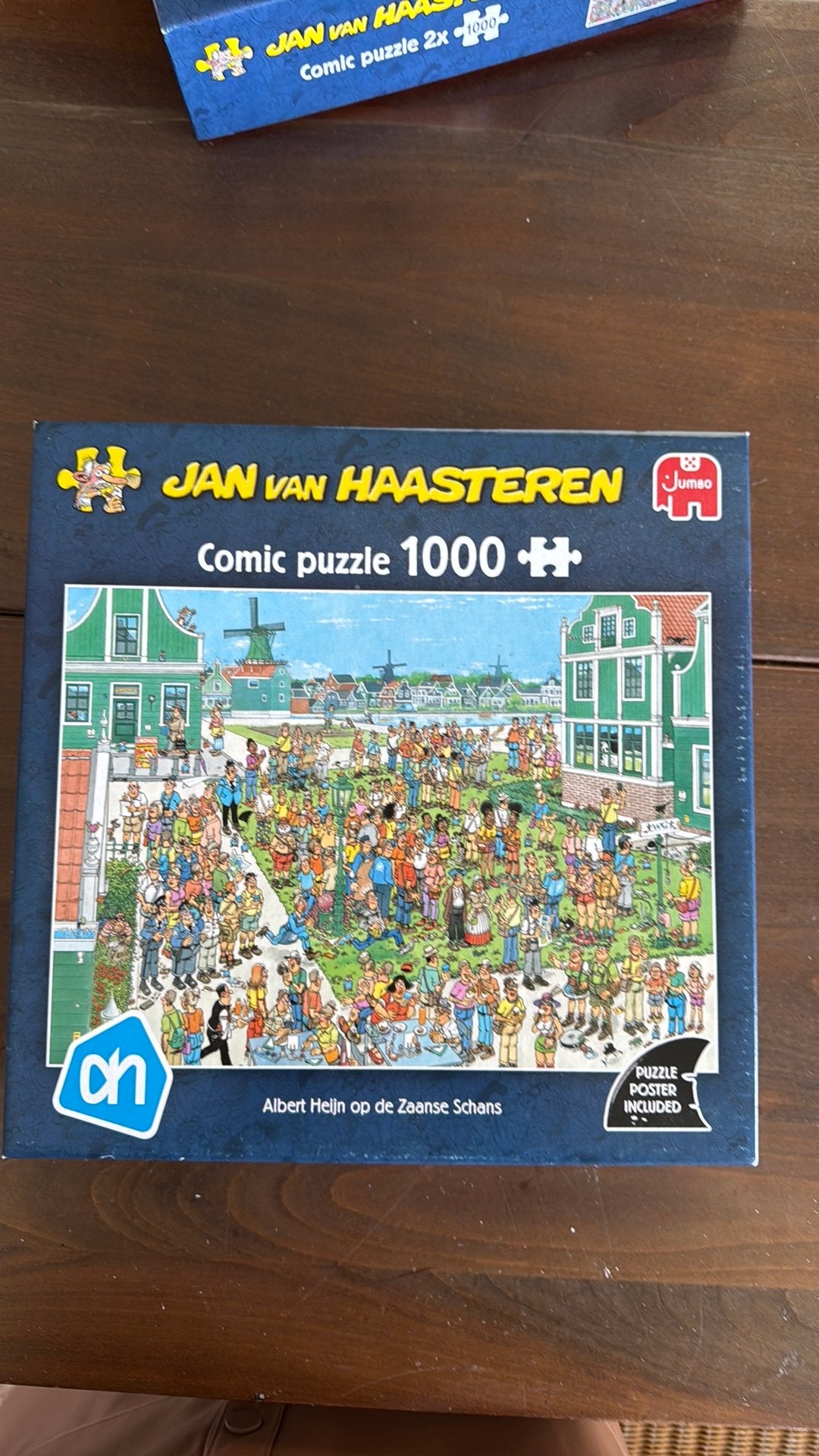 Jan v Haasteren 1000 stukjes puzzel, AHop de Zaans schans, Ophalen, 500 t/m 1500 stukjes, Zo goed als nieuw