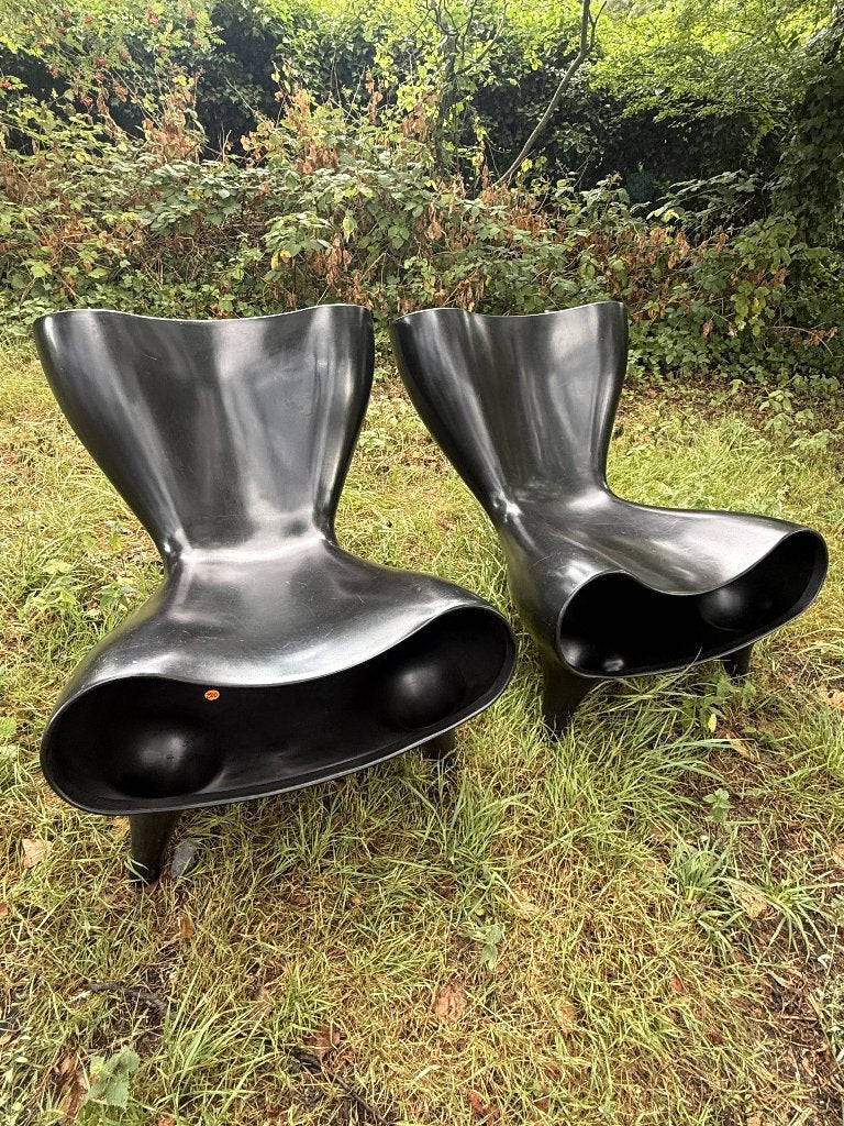 Marc Newson Plastic Orgone stoel, Ophalen, Kunststof, Gebruikt, Zwart
