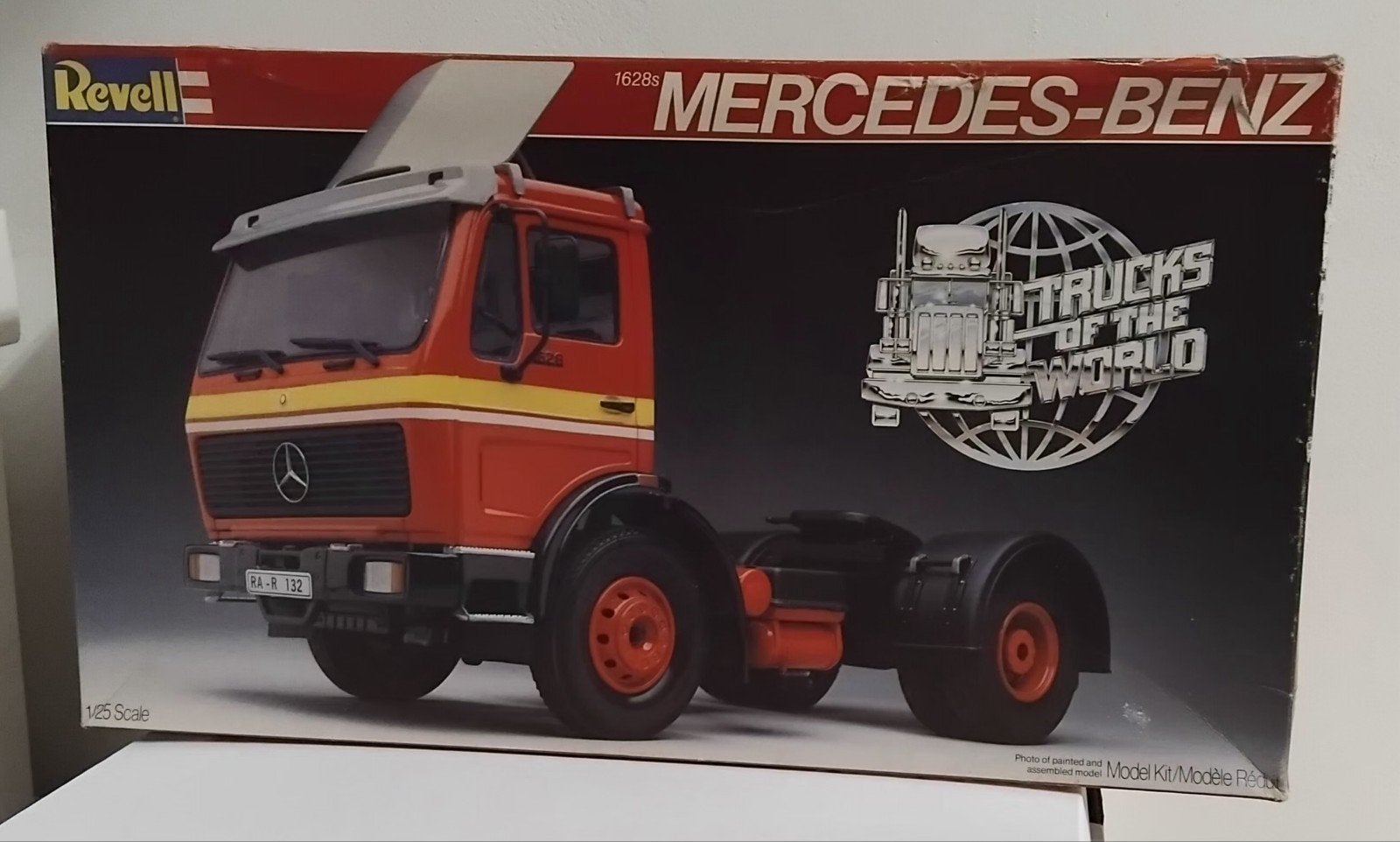 Mercedes-Benz 1628s. Revell 7467. Schaal 1:25., Hobby en Vrije tijd, Modelbouw | Auto's en Voertuigen, Revell, Groter dan 1:32