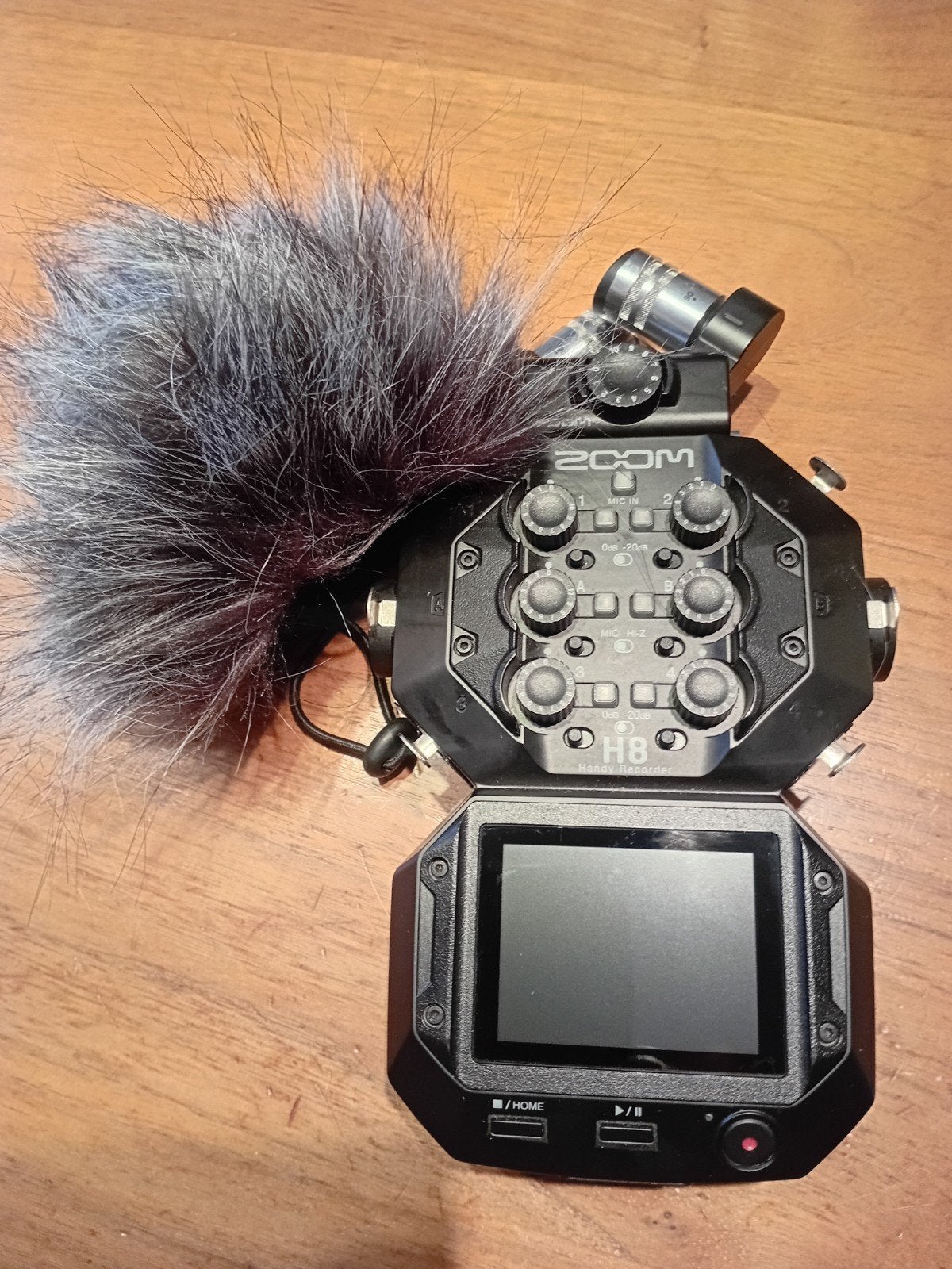 Zoom H8 recorder  incl Deadcat / windjammer, Ophalen of Verzenden, Zo goed als nieuw, Audio
