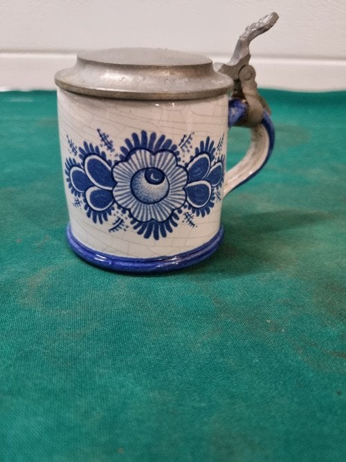 bierpul mini delfts blauw aardewerk vintage, Ophalen of Verzenden, 'T Olde Gre-j, Info@toldegrej.nl, Endepoelstraat 20f Didam