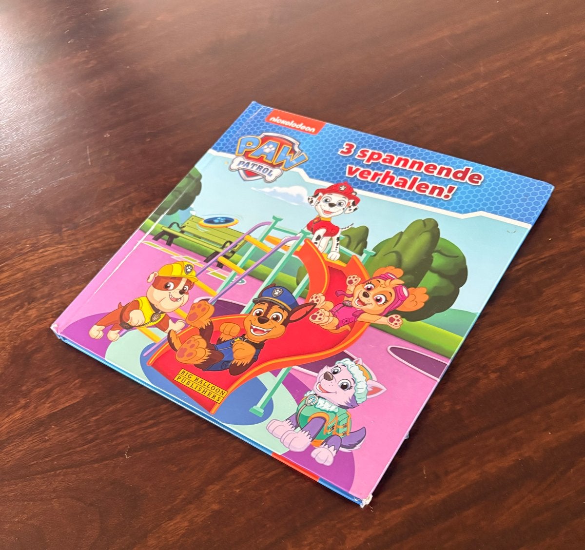 Paw Patrol: 3 spannende verhalen, Ophalen, Fictie algemeen, Jongen of Meisje, Zo goed als nieuw