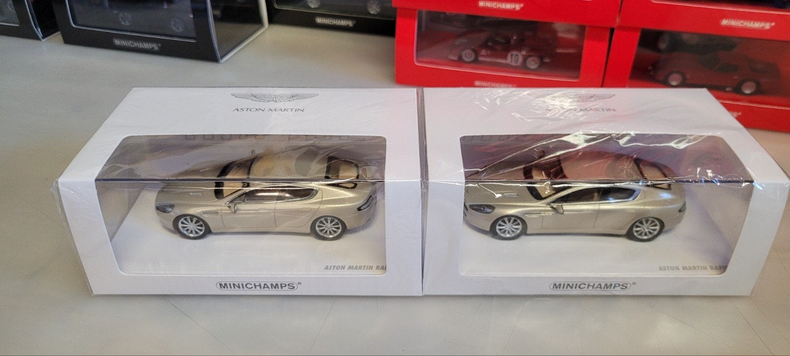 Minichamps Aston Martin Rapide, Hobby en Vrije tijd, Modelauto's | 1:43, Nieuw, Auto, MiniChamps, Ophalen of Verzenden