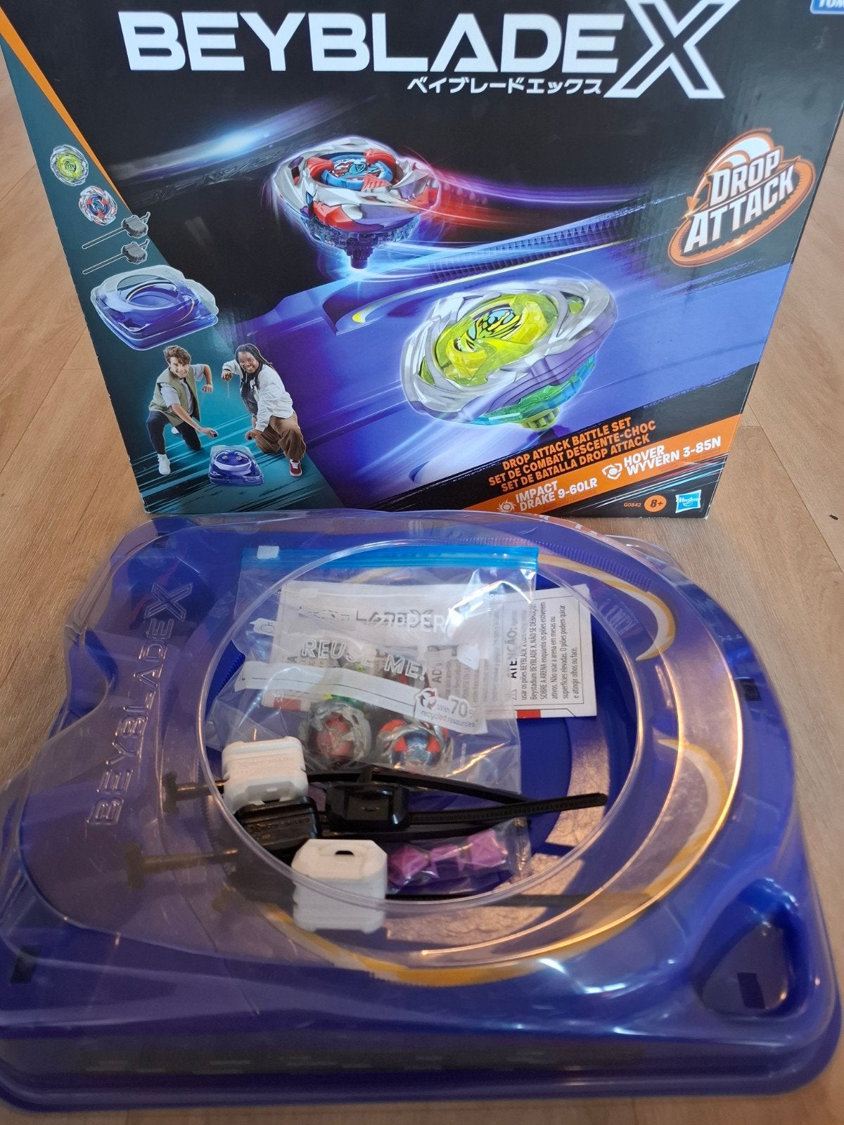 Beyblade X Battle Set - Compleet met Stadion en Beyblades, Ophalen of Verzenden, Zo goed als nieuw, Jongen of Meisje