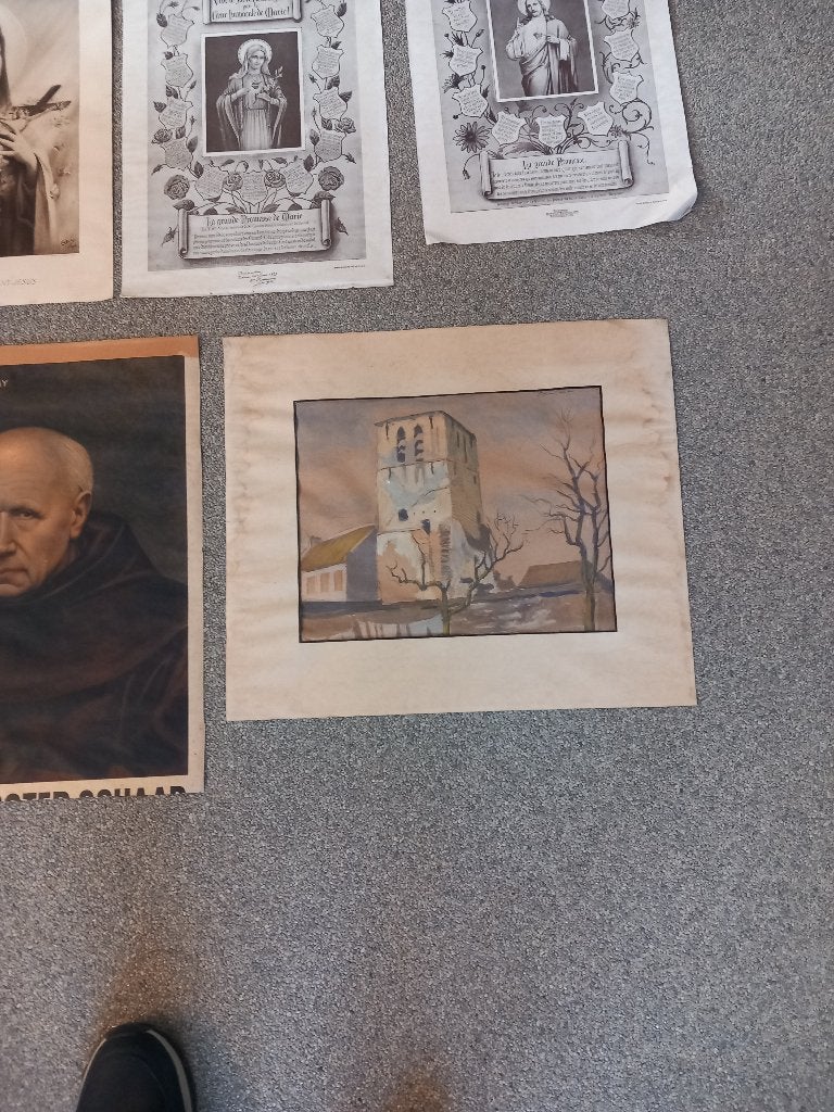Schilderij  ottee, Ophalen of Verzenden, Gesigneerd