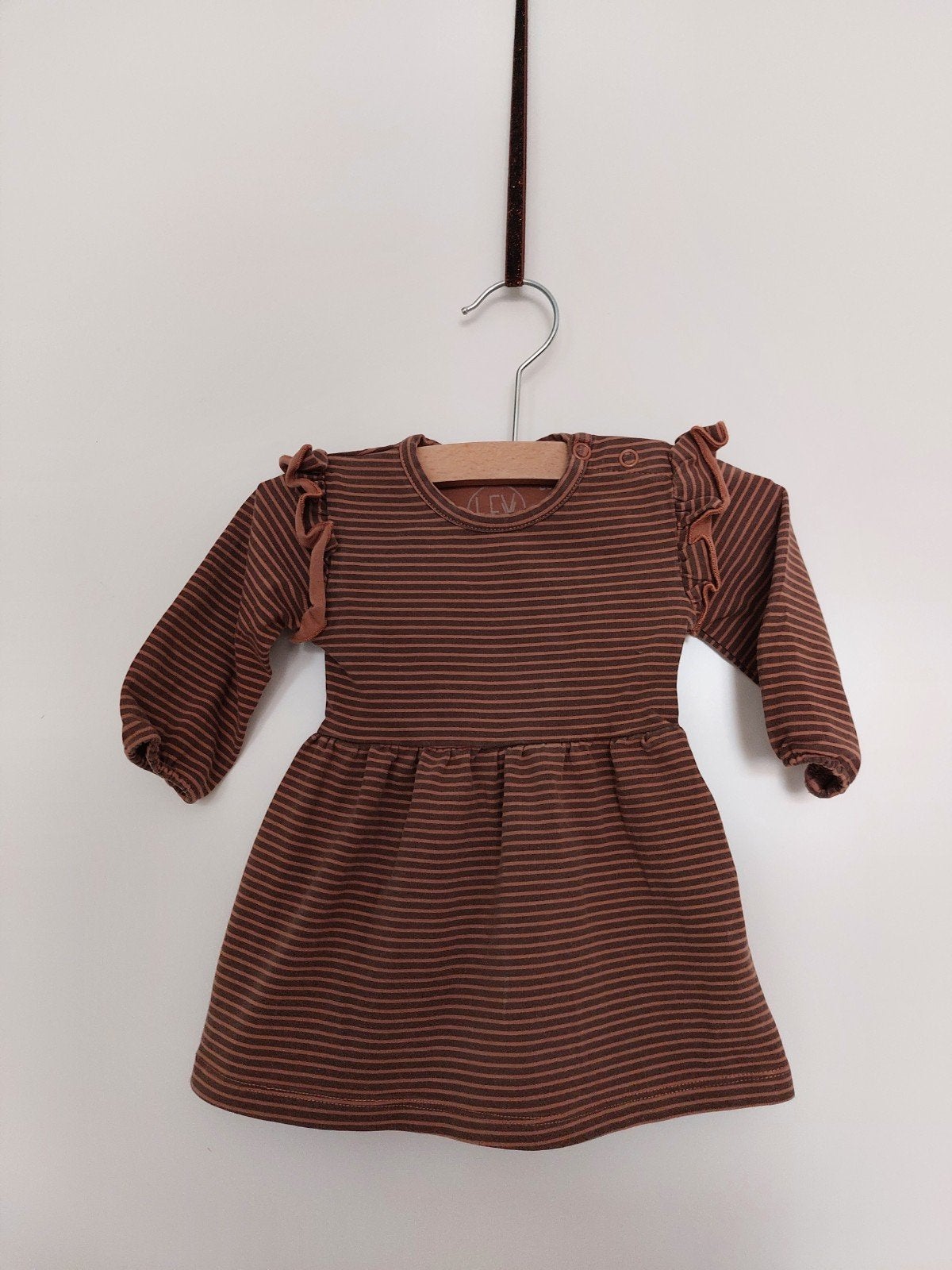 Mooi Levv jurkje maat 56 z.g.a.n., Kinderen en Baby's, Babykleding | Maat 56, Meisje, Jurkje of Rokje, Ophalen of Verzenden, Zo goed als nieuw