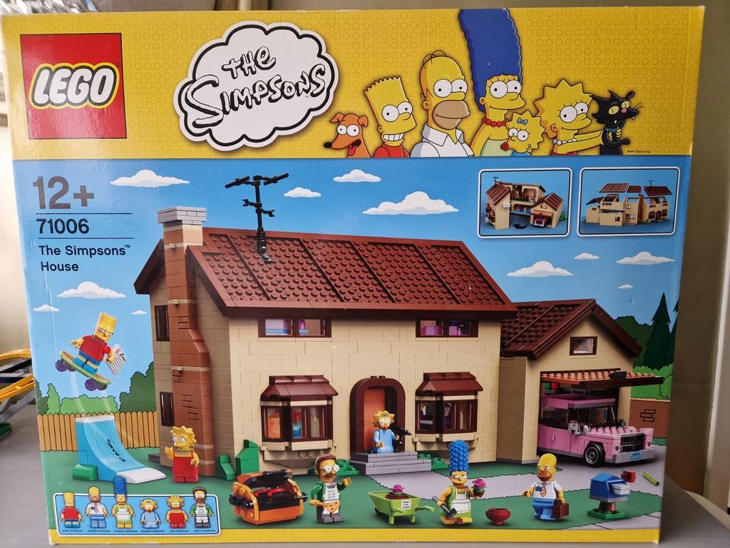 Lego The Simpsons House #71006, Kinderen en Baby's, Speelgoed | Duplo en Lego, Ophalen, Overige thema's, Nieuw, Complete set