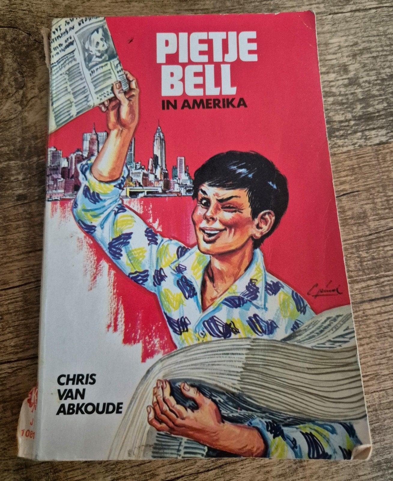 Pietje Bell in Amerika van Chris van Abcoude 1987, Ophalen of Verzenden, Gelezen, Chris van Abkoude