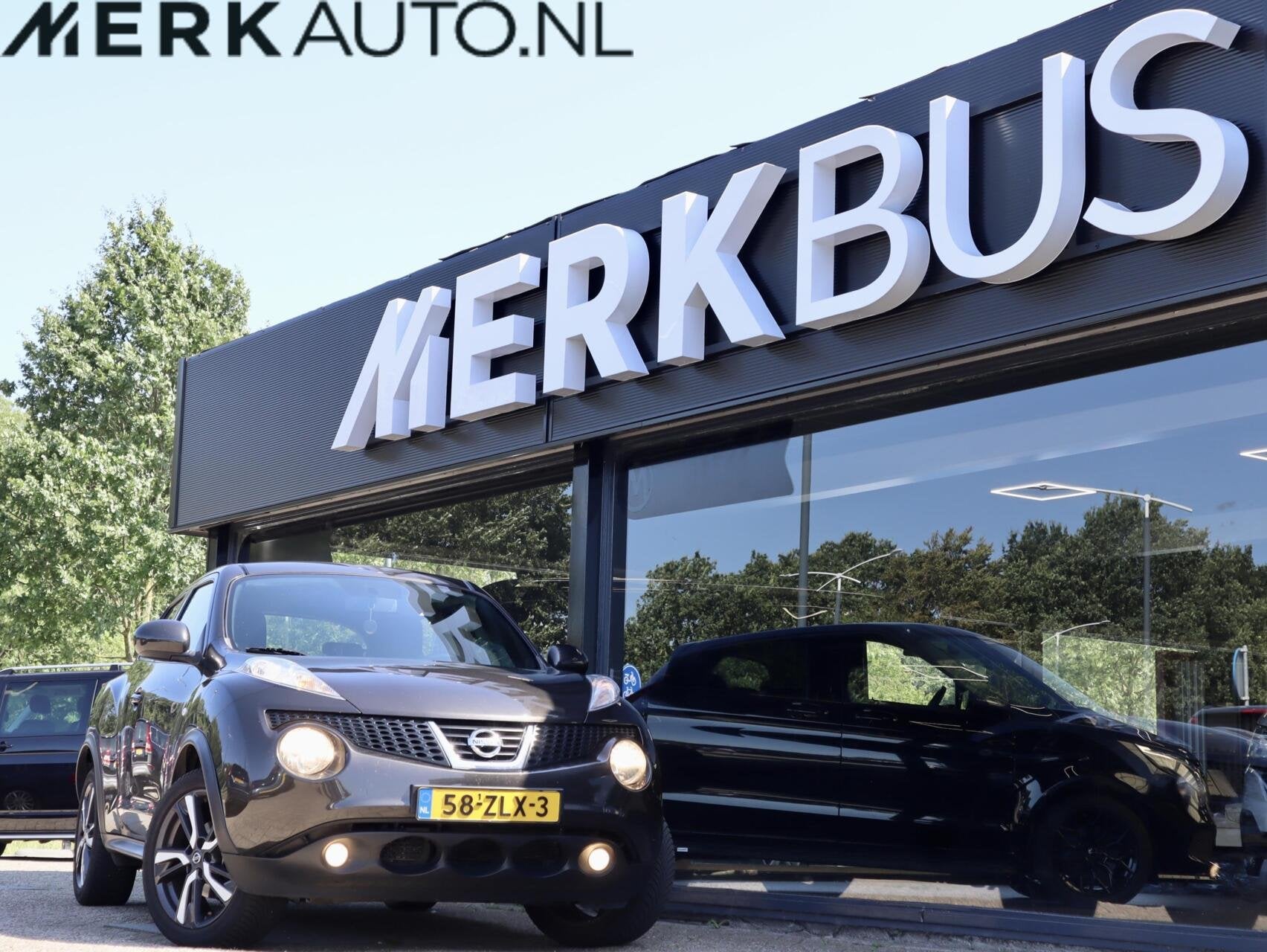 Nissan Juke 1.6 Acenta Automaat, Auto's, Euro 5, Automatische klimaatregeling, 4 cilinders, Bruin