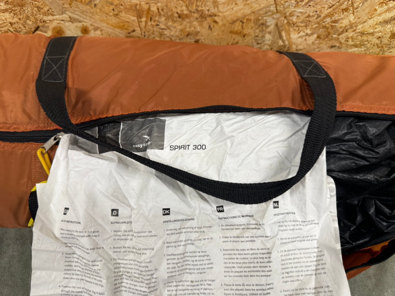 Easy Camp Spirit 300 tunneltent – 3-persoons - ReK4, Gebruikt, Ophalen of Verzenden, X, X