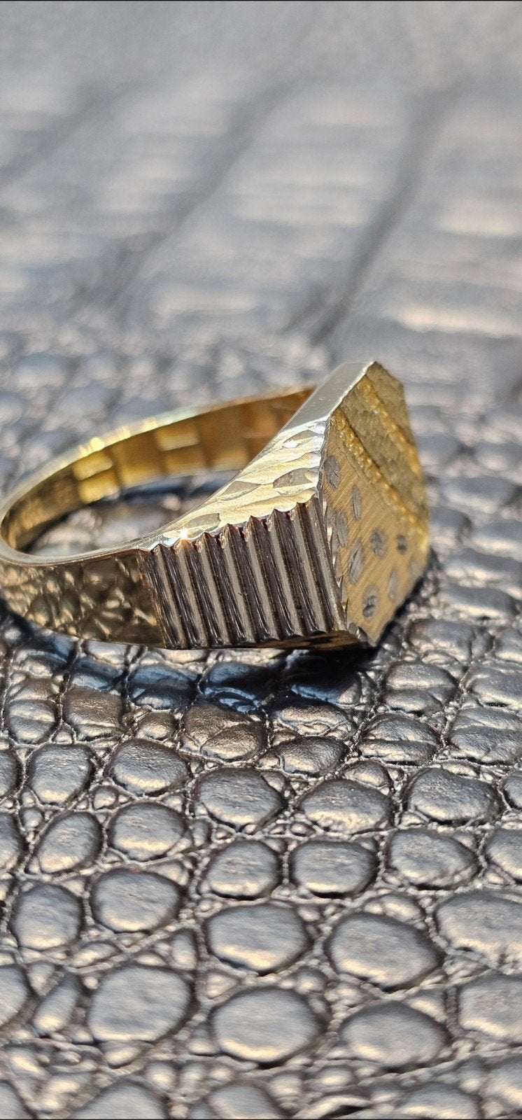 14k gouden ring bi-color, Nieuw, Ophalen of Verzenden, Dame, Goud