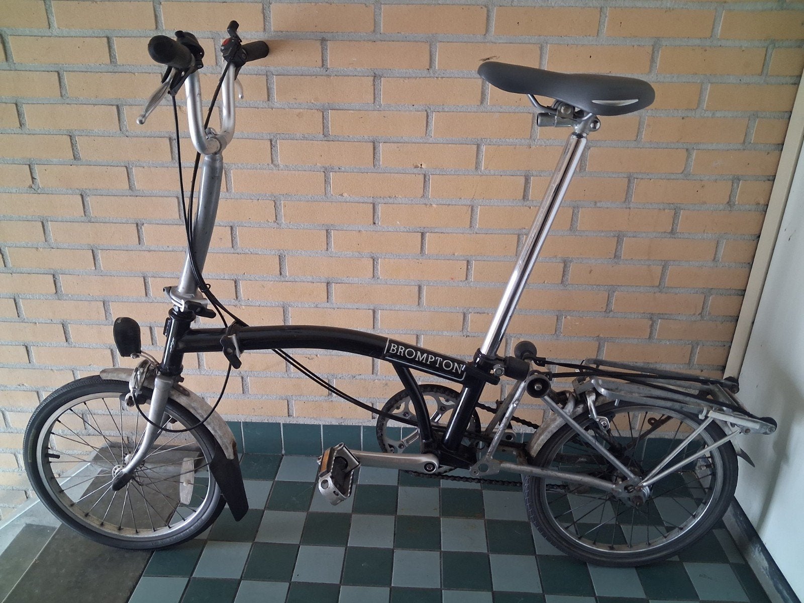 Brompton vouwfiets, Ophalen, Brompton, 16 tot 18 inch, Versnellingen