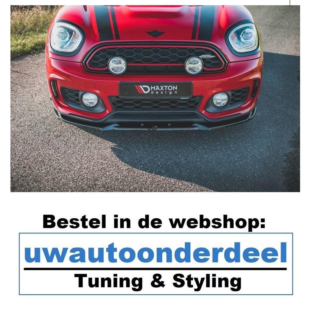 Maxton Mini Countryman F60 JCW Works Spoiler Lip Splitter, Verzenden