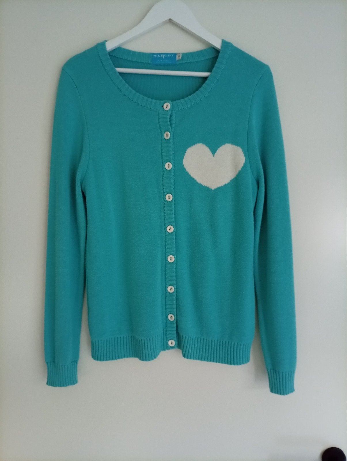 Margot MWM vest licht blauw maat M, Maat 38/40 (M), Blauw, Ophalen of Verzenden, Gedragen