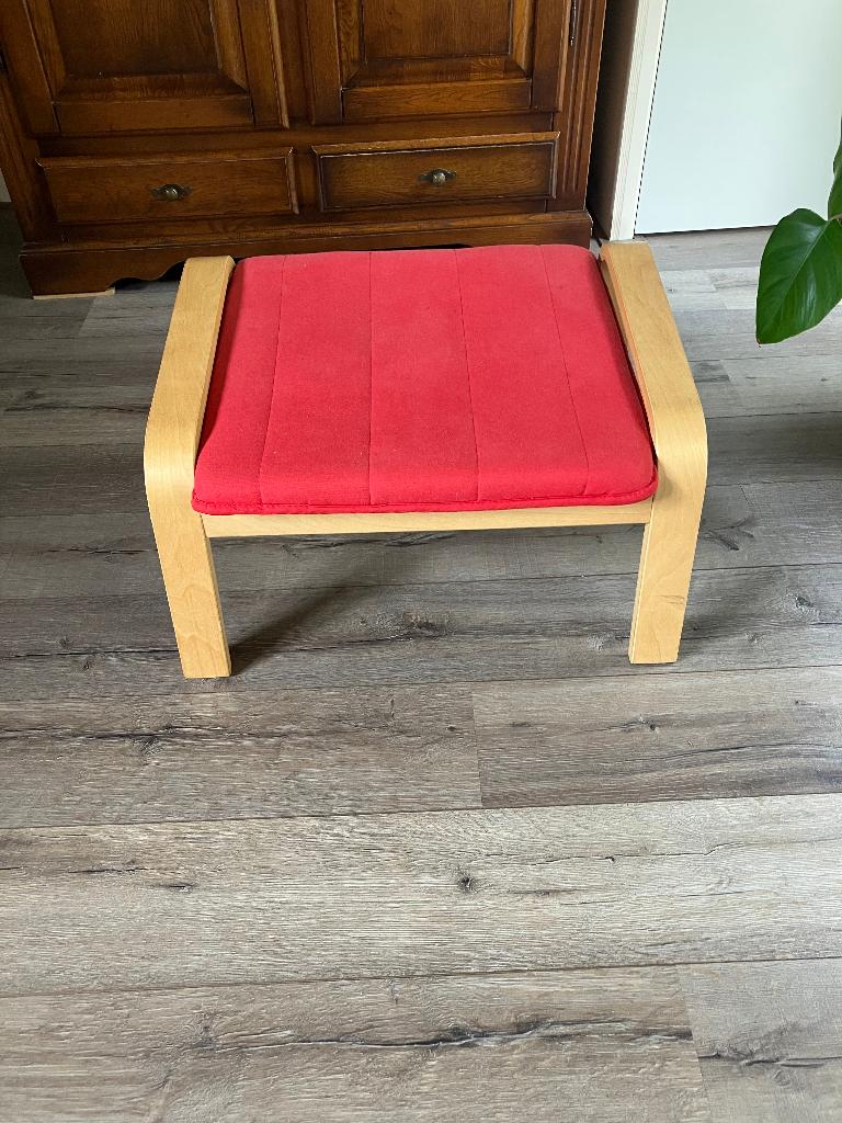 voetenbankje Ikea, Ophalen, Gebruikt, Minder dan 50 cm, Stof