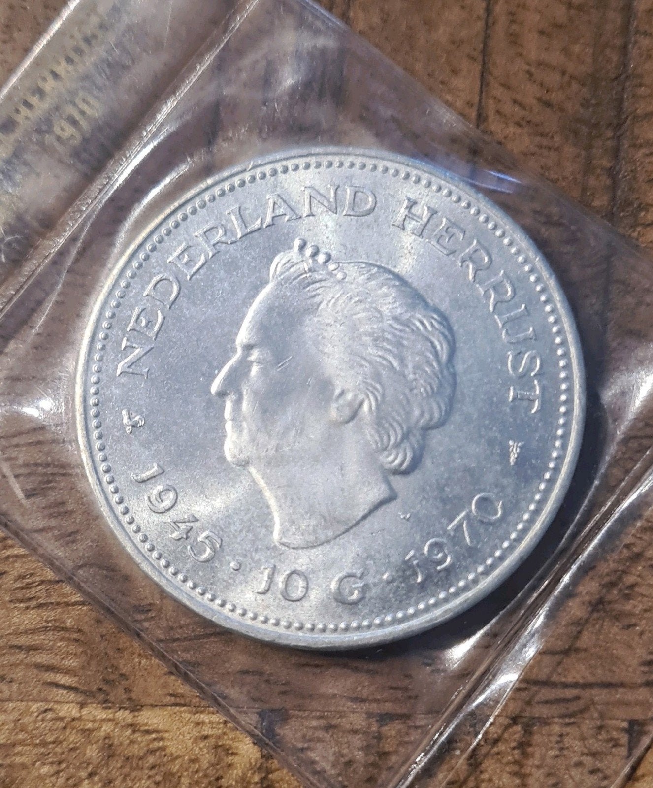 10 gulden munt 1970, Ophalen of Verzenden, Koningin Juliana, 10 gulden