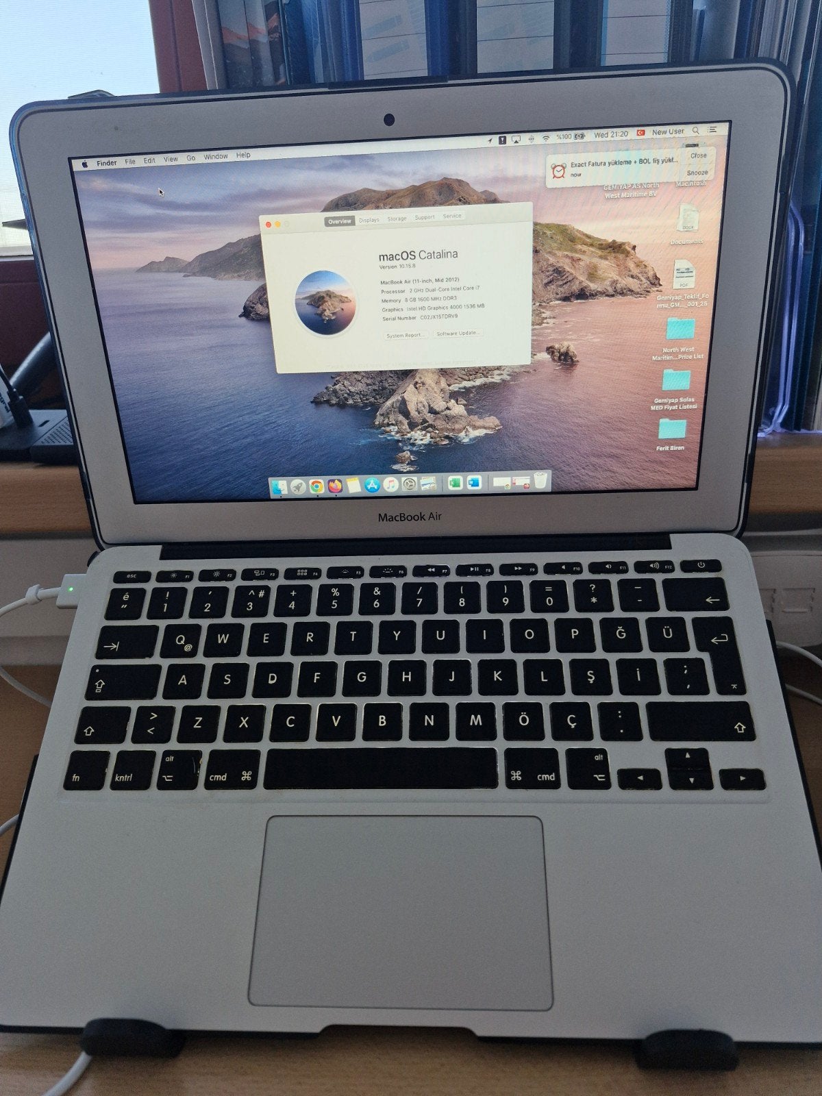 MacBook Air 11-inch (Mid 2012) - Intel Core i7, 8GB RAM, Computers en Software, Apple Macbooks, Gebruikt, 256 GB, 2 tot 3 Ghz