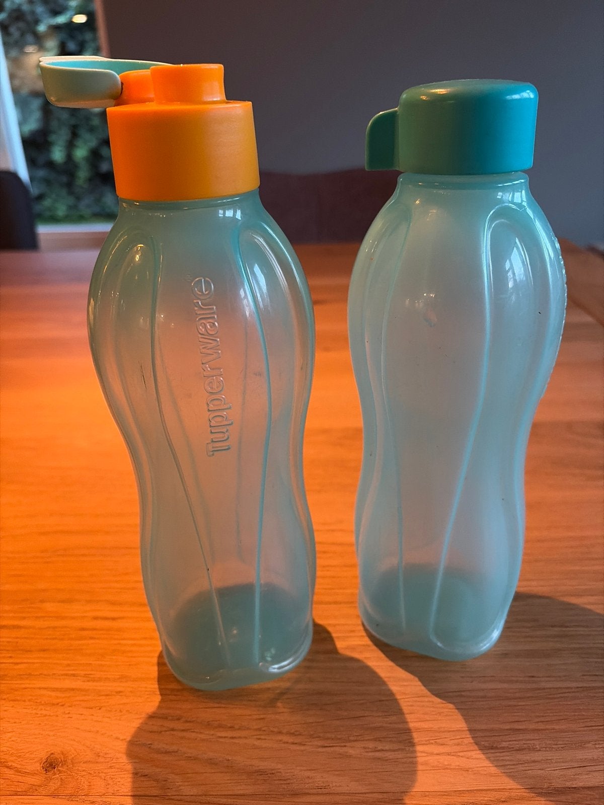 Tupperware Eco Flessen - Set van 2 (750ml), Gebruikt, Overige kleuren, Ophalen of Verzenden, Drinkfles