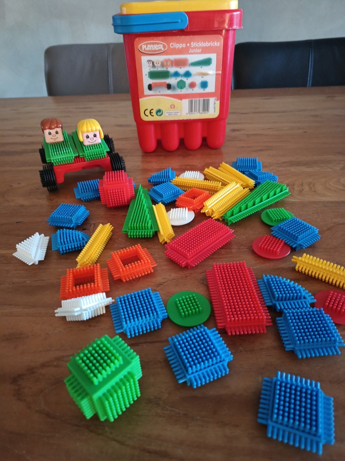 clippo playskool bouw blokken, Ophalen of Verzenden