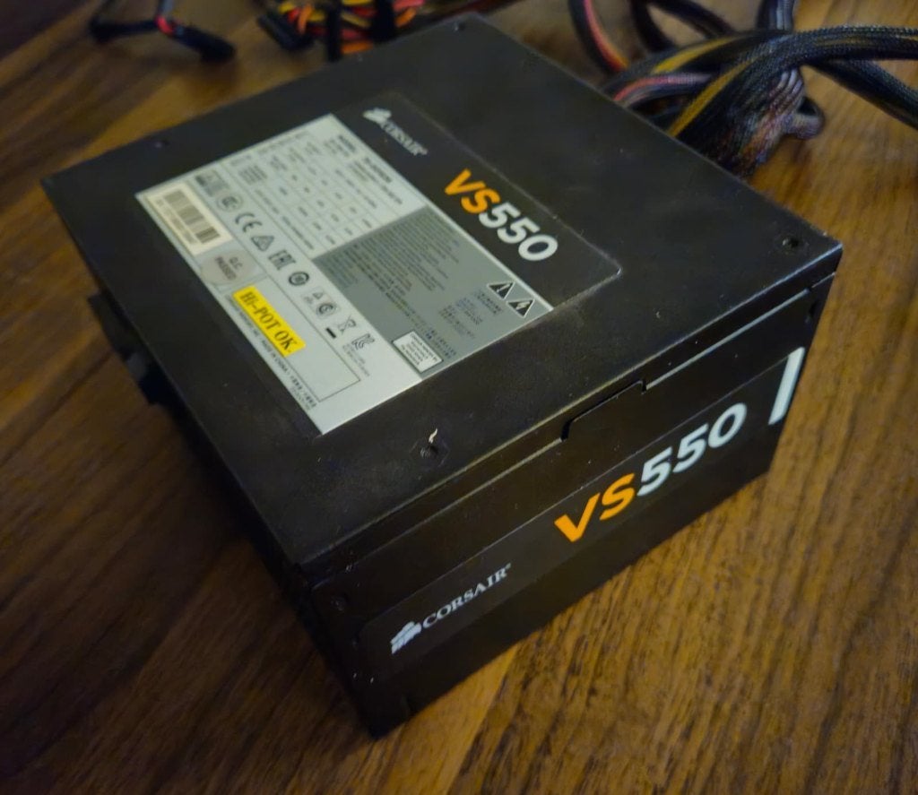 Corsair VS550, Ophalen of Verzenden, Zo goed als nieuw
