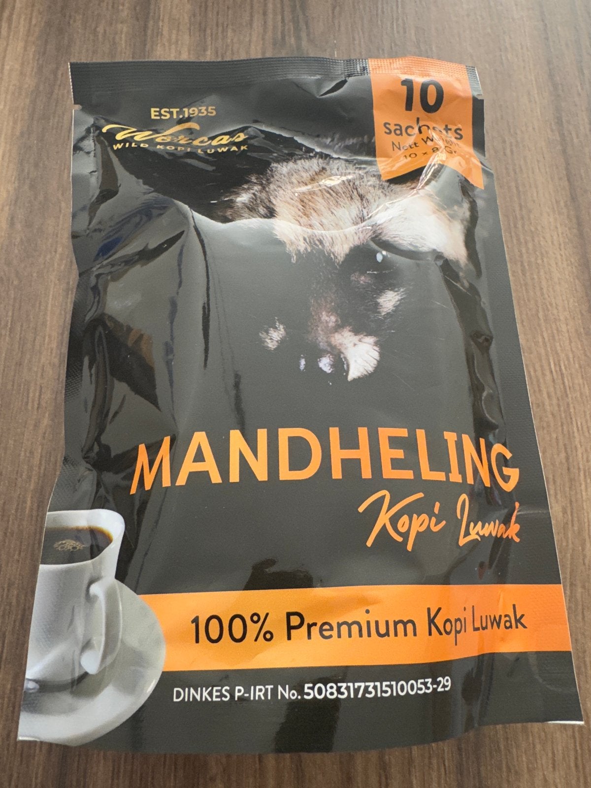 Kopi luwak koffie uit bali Indonesië, Ophalen of Verzenden