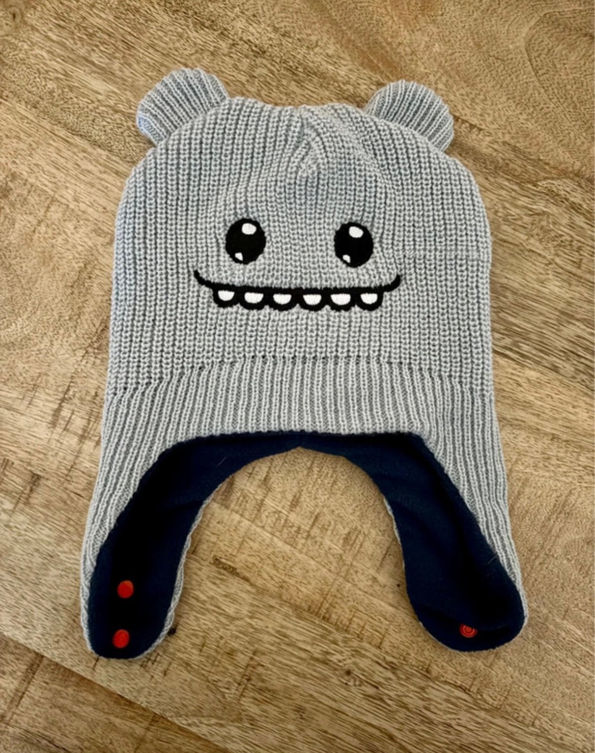 Super warme Wedze Kinderwintermuts met Fleece, Ophalen, Jongen of Meisje, Zo goed als nieuw, 104 of kleiner